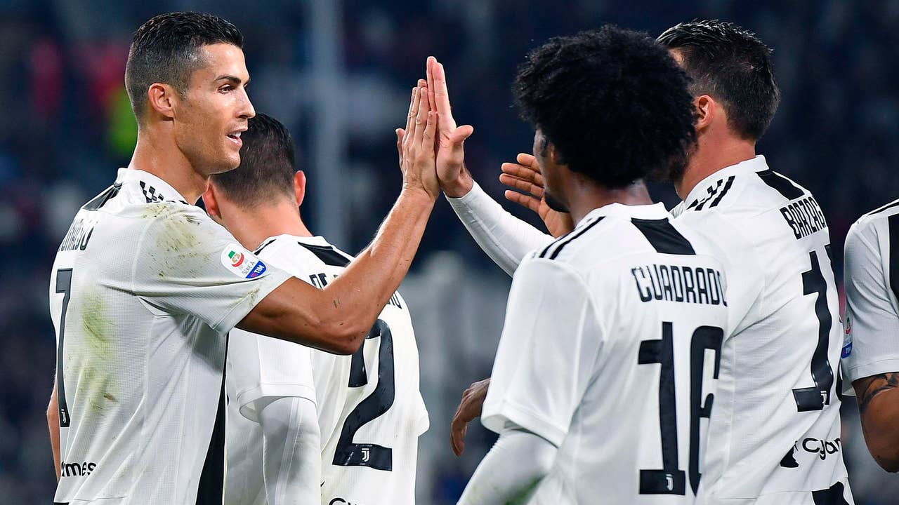 After record Serie A start, Juventus set for Man U visit